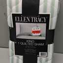 Ellen Tracy King 1 Quilted Sham 20x36 100% Polyester