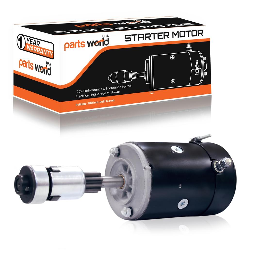 6 Volt Starter for Ford 8N 9N 2N Tractor 1939-1952 with Bendix Drive 62001 1831810 10461663 8N-11001 8N-11001R 8N-11002 9N-11001 9N-11002