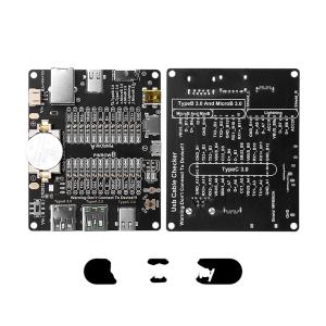 Usab Betteryusb Cable Test Board Type-C Micro Type A B Data Tester Short Circuit Switch Diagnostic Tool for New 2025 High Reliable Electronic Component