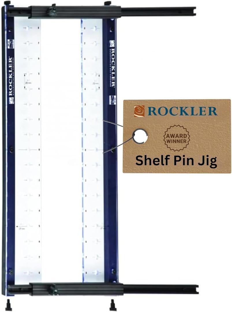 Rockler Pro Shelf Drilling Jig