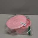 Silicone Bowl Liner with Lid for KitchenAid 4.5-Qt Tilt-Head Bowls Only, 2mm Extra-Thick Premium Silicone, Built-In Air Vent for Dough Proofing, Dishwasher Safe, BPA-Free (Pink)