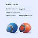 Trumoon Interactive Cat Ball Toys for Indoor Cat, Automatic Pet Toys Ball to Keep Them Busy (Blue)