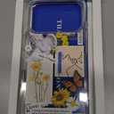 MOSNOVO for iPhone 17 Pro Case | Military Grade 6.6ft Drop Tested | Camera Control | Clear with Vintage Collage Art Design