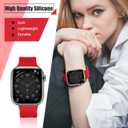 THWALK 6 Pack Sport Bands Compatible with Apple Watch Band Ultra 3/2/1 49mm, Series 11/10 46/42mm, 9/8/7 45/41mm, SE/6/5/4 44/40mm, 3/2/1 42/38mm for Women Men
