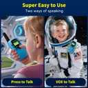 Rechargeable Walkie Talkies for Kids, Walkie Talkie Toys for Girls Boys, Outdoor Toys/Outside Games for Kids, Gifts for 3 4 5 6 7 8 9 10 Year Old Kids Girls Boys