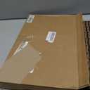 SUNNYPARK Christmas Tree Collar, Handmade Artificial Rattan Wicker Christmas Stand Tree Collar Basket Base Cover for Holiday Decoration-Square Brown