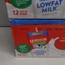 2 x Horizon Organic Shelf Stable 1% Lowfat Milk Boxes, 8 fl oz, 12 Count - 8g Protein per Serving, USDA Organic UHT from Pasture-Raised Cows, Ready to Drink for Lunchbox, Travel, or On-the-Go, No Refrigeration Needed