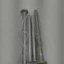 Brushed Nickel Shower Curtain Rods - 31-68 Inch Spring Tension Shower Rods for Bathroom, Adjustable, No Drilling, No Rust, Stainless Steel