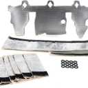 010378 Upgrade Fuel Rail and Injector Cover Kit,Fuel Rail & Injector Heat Shield Kit Compatible with 1997-2004 Jeep Wrangler TJ Grand Cherokee 4.0L Engine