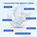 Bariatric Adult Diapers 5XL Women&Men of Deodorization,Medical Waist 64-85IN 8 PCS/Box,Absorb Effectively Disposable Underwear with Tabs,Fixed Firmly Incontinence Underwear Advanced Technology DU001