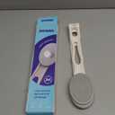 Lotion Applicator for Back - 3in1 Foldable, Cream, Sunscreen, Ointment Applicator, 19" Long Handle, Body Massage Tool - 1 Body Brush Pad, 1 Lotion Pad Included (White)