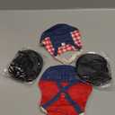 Rabbit Harnesses and Leashes Rabbit Supplies Bunny Walking Harnesses Leashes Suitable for Walking with Kittens and Puppies(Small,Red)