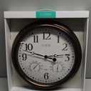 LA CROSSE TECHNOLOGY 404-3015 Clock wall with Thermo, 15-1/2"