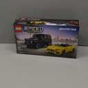 LEGO Speed Champions Mercedes-AMG G 63 & Mercedes-AMG SL 63 F1 Toy Car, Formula 1 Vehicle Set for Kids, 2 Building Sets with 2 Driver Minifigures, Convertible Toy Car Gift for Boys and Girls, 76924