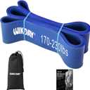 Resistance Bands for Working Out, Exercise Bands, Workout Bands, Pull Up Assistance Bands for Body Stretching Training Physical Therapy Muscle Training for Men & Women (170-230 lbs, 09 Blue)