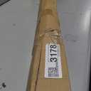 UNISHADES no Drill Cordless Roman Shades for Windows, 48" W 64" H - 100% Blackout - Linen - Beige