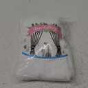 8 x 10ft White Backdrop Curtains Party Wedding Back Drops White Photo Curtains Soft Fabric Backdrop Wrinkle-Free Polyester Cortinas Blancas for Bridal Baby Shower Baptism Birthday Decor, 2 Panels