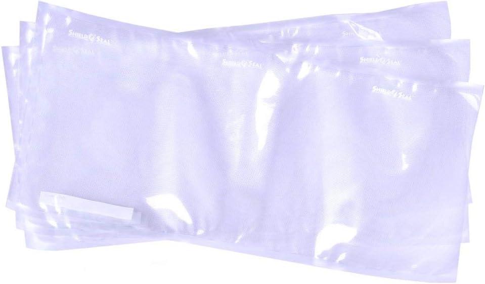 ShieldNSeal Vacuum Seal Bags (All Clear, 11" x 24")