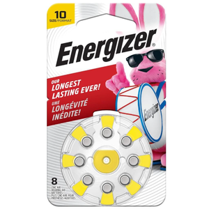 Energizer AZ10EZ-8 EZ Change Hearing Aid Battery - Retail Packaging