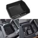auovo Center Console Organizer Tray for Land Rover Defender Accessories 2020 2021 2022 2023 ABS Plastic Secondary Armrest Storage Box for Land Rover Defender 90 110