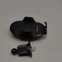 Miracase Phone Holders for Your Car with Metal Hook Clip, Air Vent Cell Phone Stand Car Mount, Universal Automobile Cradle for Garmin GPS Fit iPhone Android and All Smartphones, Dark Black (1 Pack)