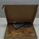 Axeman Deep Floating Shelves for Wall, 16W x 12D Rustic Wood Wall Shelves Set of 2, 12 Inch Deep Large Floating Shelves for Decor & Storage, Hanging Shelves for Farmhouse Kitchen Bathroom Bedroom