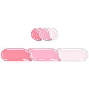 Ergonomic Keyboard Wrist Rest, Gel Wrist Rest for Keyboard and Mouse, Wrist Support and Keyboard Pad for Typing Pain Relief, Anti-Slip Base, Suitable for Office, Laptop, Computer, Gaming (Pink)