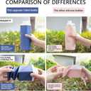 24oz Collapsible Water Bottles,Foodgrade BPA Free Reusable Foldable Water Bottle Lightweight LeakProof for Travel Hiking Camping Cycling Gym Sports,Collapses Folding Water Bottle,Dark Blue