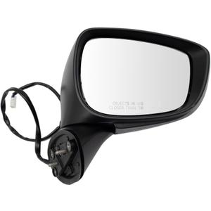 TRQ Exterior Mirror Assembly RH Side Power Blind Spot Turn Signal for Mazda CX5