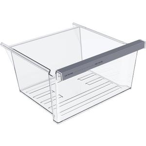 UPGRADED W11162443 Refrigerator Crisper Drawer Compatible with Whirlpool Crisper Drawer W11046494 Whirlpool Fridge Drawer W10899435 Maytag Refrigerator Drawer WRS325SDHZ WRS315SDHZ WRS315SDHM Drawer 