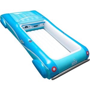 SWIMLINE Inflatable Swimming Pool Float Lounger Raft Mattress, Fun Mat, Classic Convertible, Blue