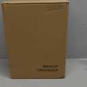 Makeup Organizer Skincare Organizers - Cosmetic Display Cases with Transparent Cover, SkinCare Organizers for Bathroom Countertop, Bedroom Vanity Desk, Lipstick Organizer, White