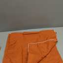 MIULEE Fall 2 Pack Orange 20x20 Inch Modern Farmhouse Waterproof Solid Color Square Throw Pillow Covers for Indoor & Outdoor Use