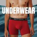 Natural Feelings Mens Underwear Coolzone Boxer Briefs for Men Pack Stretch Performance Quick Dry Sports Underwear (XL)