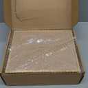 Heiple Framed Boho Wall Art Set of 4 Wooden Wall Art for Rustic Vintage Farmhouse Home Living Room Bedroom Bathroom Kitchen Wall Decor (Brown, 8"x10")