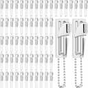 Tarpop Bulk 100 Pieces P51 Can Openers Military Stainless Steel Survival Camping Army Emergency Portable Keychain Manual Can Opener for Travel Christmas Gift(Silver)