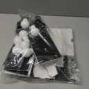 Pooqla 3FT Marquee Light Up Numbers, Black Lighted Party Decor for her him Women Men, Giant Mosaic Light Up Numbers for 3rd 13th 30th Birthday Anniversary Decoration, Number 3