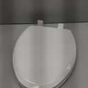 Mayfair NextStep2 Toilet Seat with Built-In Potty Training Seat, Slow-Close, Removable that will Never Loosen, Elongated, White