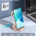 Wireless Charger for Samsung: 3 in 1 Wireless Charging Station for Samsung Galaxy Watch 8 7 6 5 4 3 Pro Classic Galaxy Buds - Charger Dock Stand for S26 S25 S24 Ultra S23 S22 S21 Note Z Fold Android