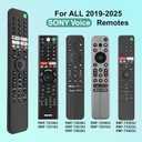 for Sony TV Remote, for All 2019-2025 Sony Replacement Remote Control for Bravia Smart TV with Voice Control.for Bravia XR/XBR/KD/K Series Google/Android TVsVoice Function Pairing Required