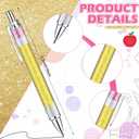 Motipuns 24 Pcs Teachers Pens Bulk Teacher Appreciation Gifts Cute Ballpoint Pens Best Teaching Thank You Gifts for Teachers' Day Woman Nurse Coworker Staff Office Writing Stationery Supply