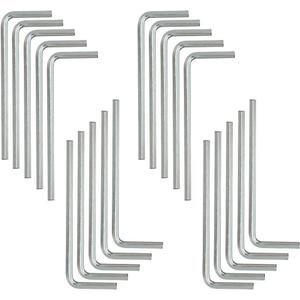 Tsnamay 2.5mm Hex Key Wrench L Shaped Hexagon Head Repairing Tool 20pcs