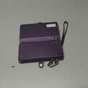 Defencase Compatible with Samsung Galaxy S21 5G Case Wallet with RFID Blocking Card Holder for Women Men, PU Leather Magnetic Snap Flip Zipper Strap Wallet Phone Case Fit for Galaxy S21 6.2", Purple