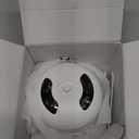 2025 Upgraded Ultrasonic Retainer Cleaner Machine,Separate Retainer Cleaner for Night Guards, Braces, Aligner, Jewelry, 4 Modes Denture Cleaner & Removable Base and Top Cover(White)