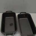 Vanderlume Cast Iron Loaf Pan with Lid 9x5 Inch, 2 in 1 Loaf Pans for Baking Bread, Even Heat Distribution for Sourdough, Homemade Bread