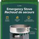 Coghlan's Emergency Stove - Lightweight, Portable Camping Stove for Backpacking, Survival, and Outdoor Cooking - Foldable Design with 24 Fuel Tablets Included (Compact for Travel and Storage)