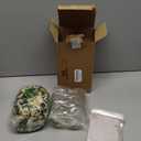 Kasyat 60 Sets Christian Christmas Ornaments Religious Ornament Bulk Gifts Bible Words Verse Inspirational Acrylic Christmas Tree Hanging Ornament with Cards for Women Church Decor (Bible Words)