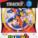 Rubiks Cube, Rubiks Tracks 100 3D Gravity Maze & 3D Puzzle Game with 100 Obstacles, STEM Toy Problem-Solving Brain Teaser, Fidget Toy, Sensory Puzzle for Adults, Teens, Kids, for Ages 8 & Up