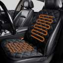 Seat Cushion for Full Back and Seat (Black)