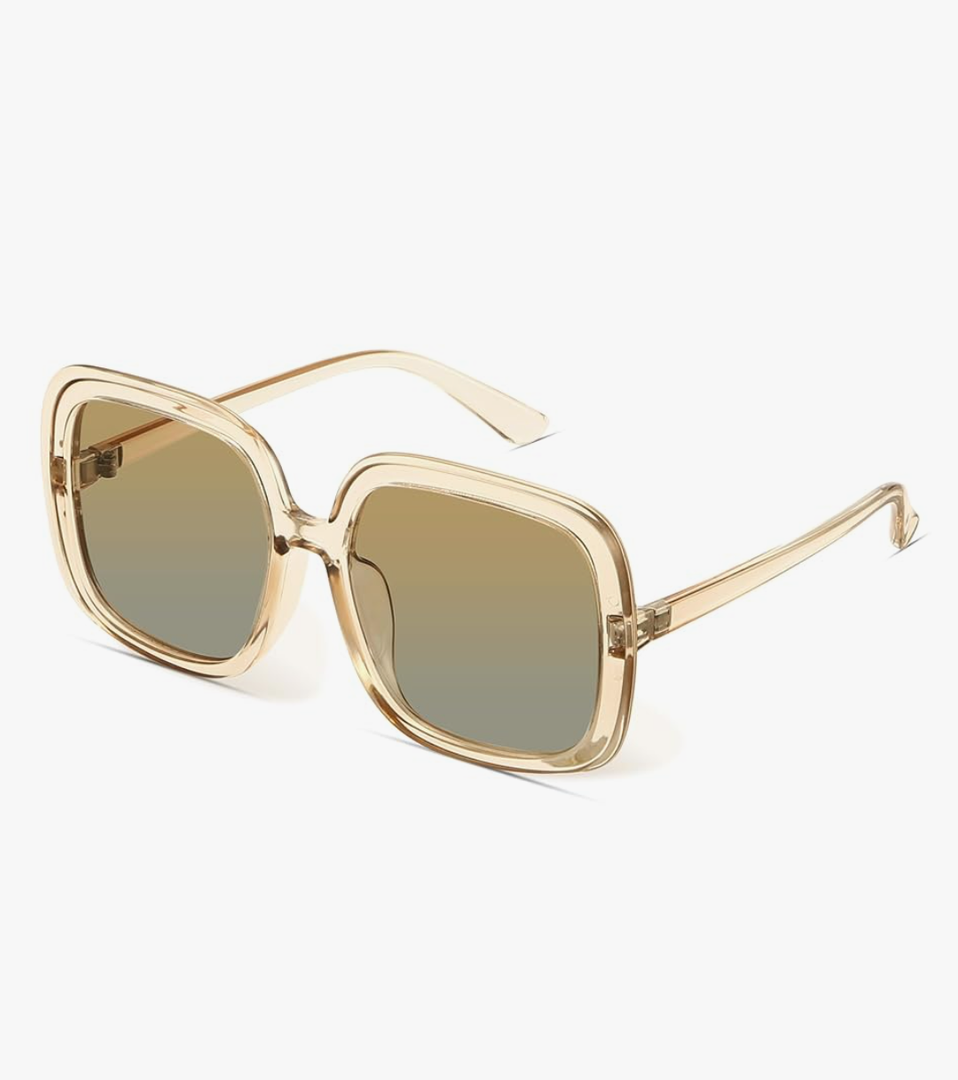 miyya Oversized Polarized Sunglasses Women, Trendy Retro Sun Glasses for Women 2025, Oversized Shades